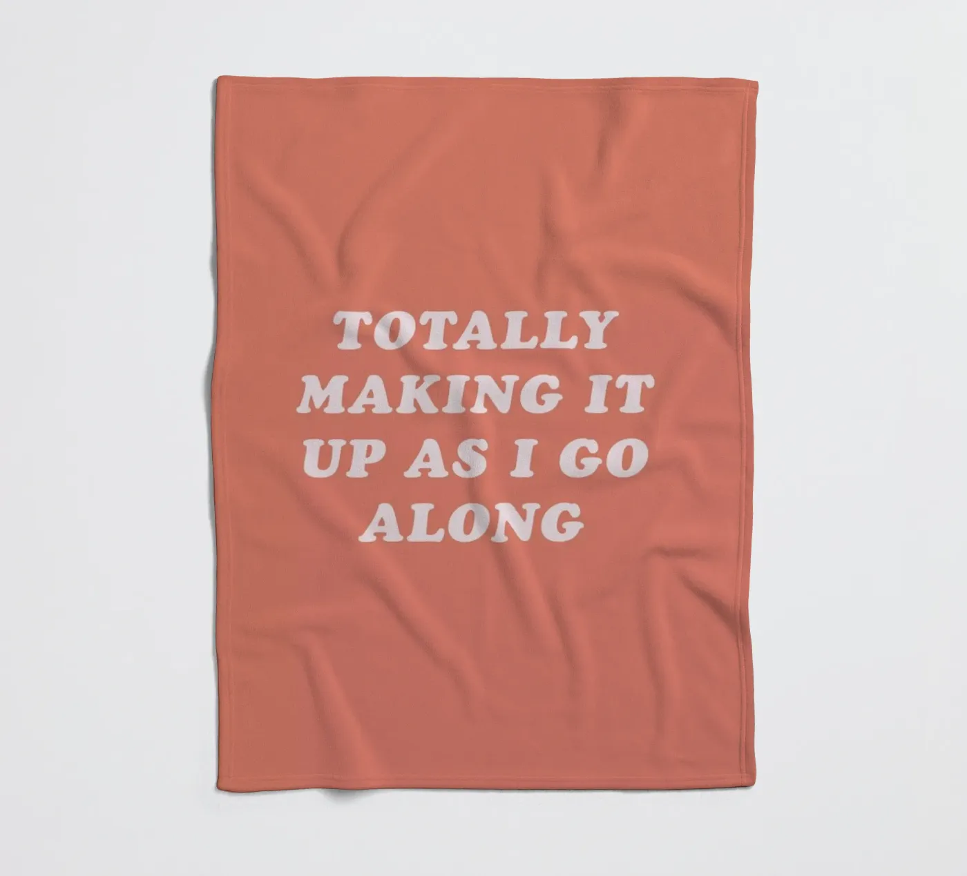 Make It Up fleece blanket by The Native State