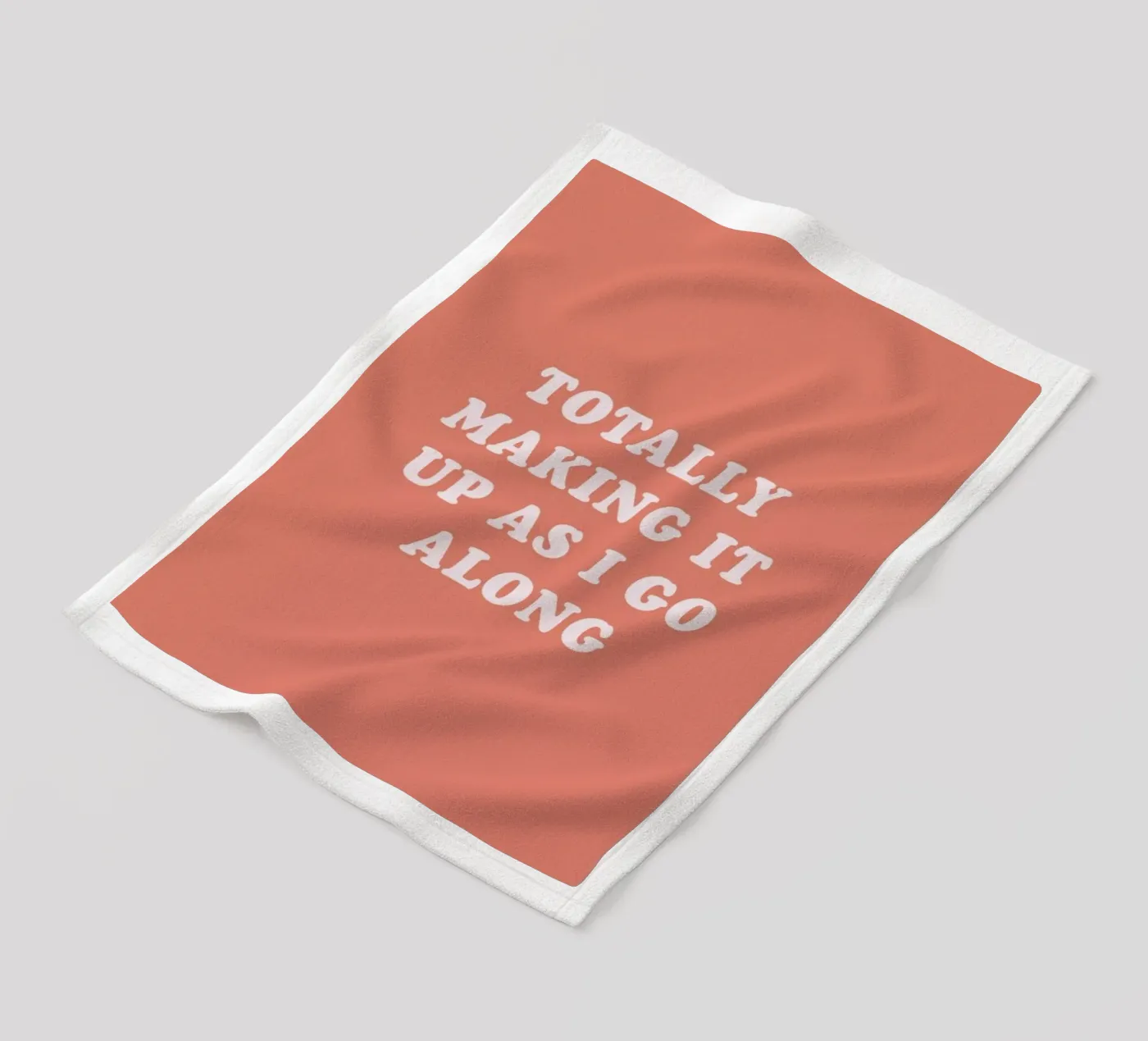 Make It Up fleece blanket by The Native State