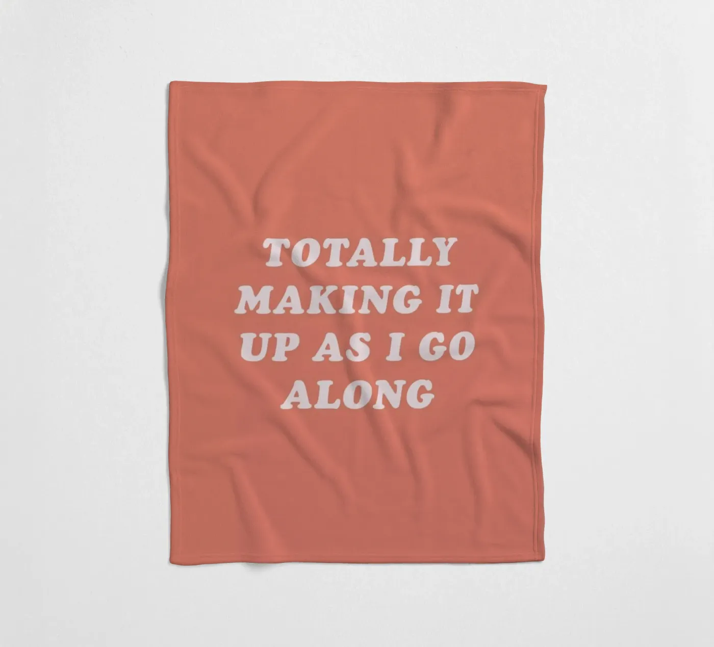 Make It Up fleece blanket by The Native State