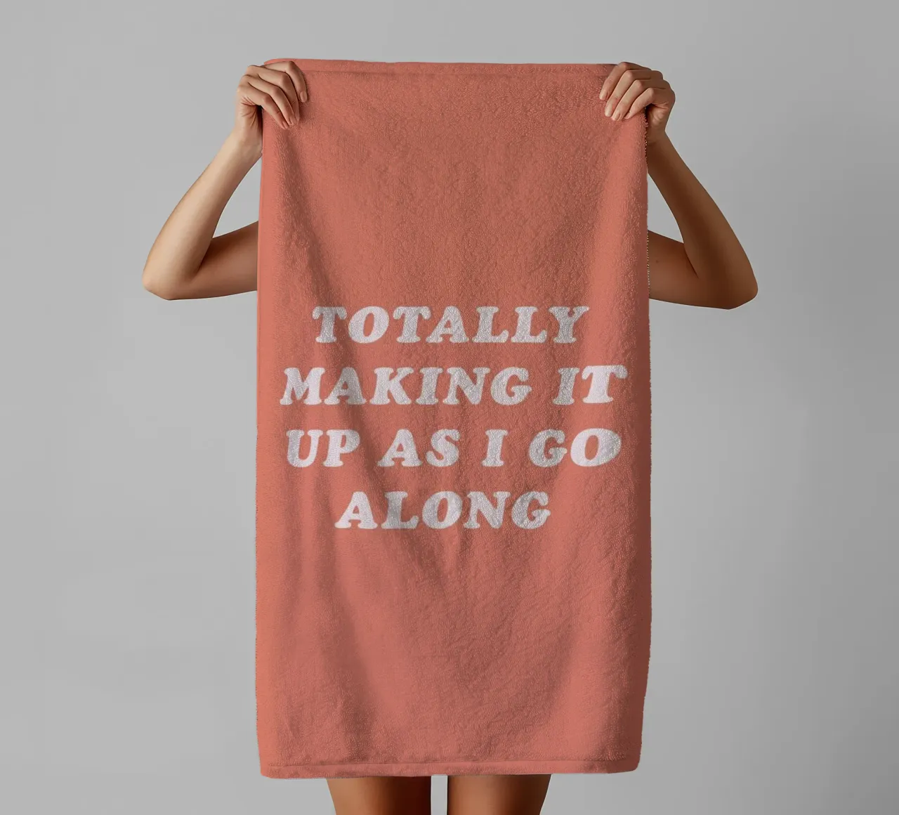 Make It Up asciugamano da bagno da The Native State