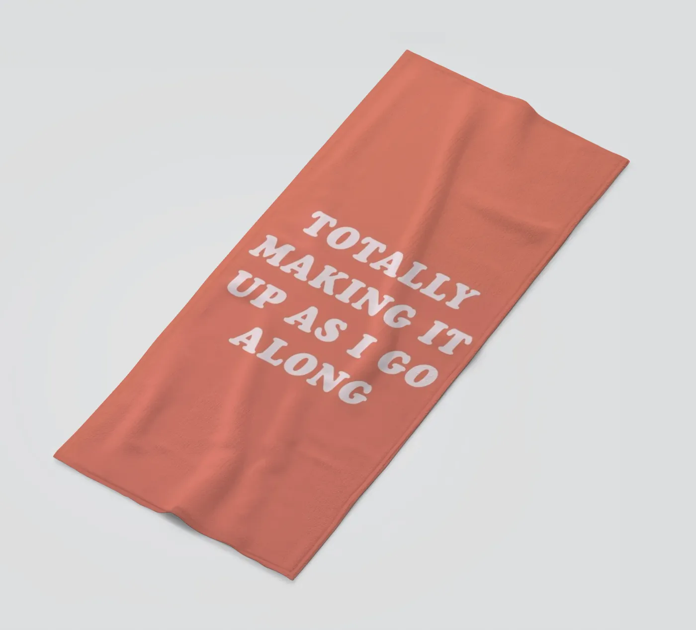 Make It Up beach towel by The Native State