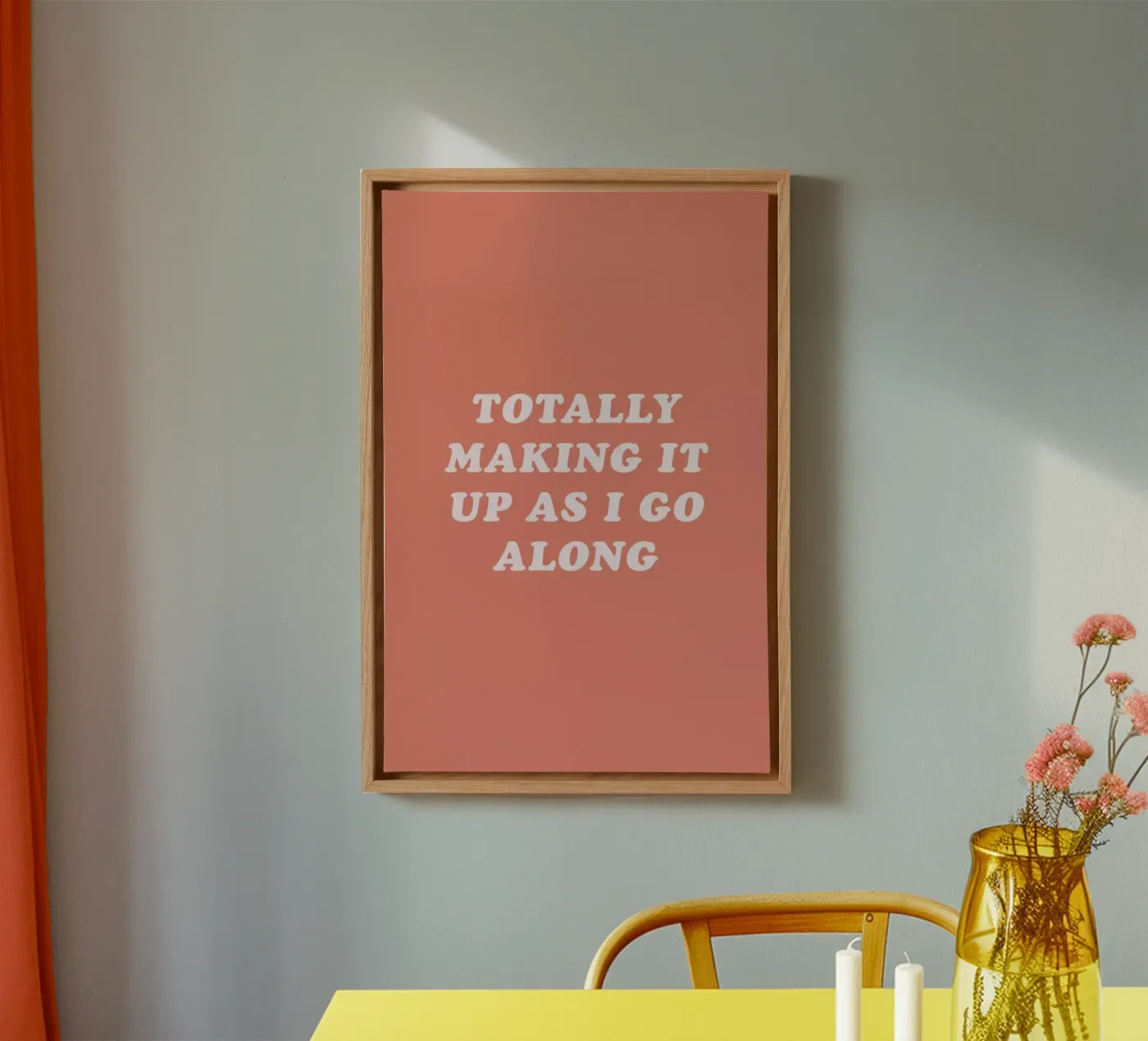 Make It Up canvas by The Native State