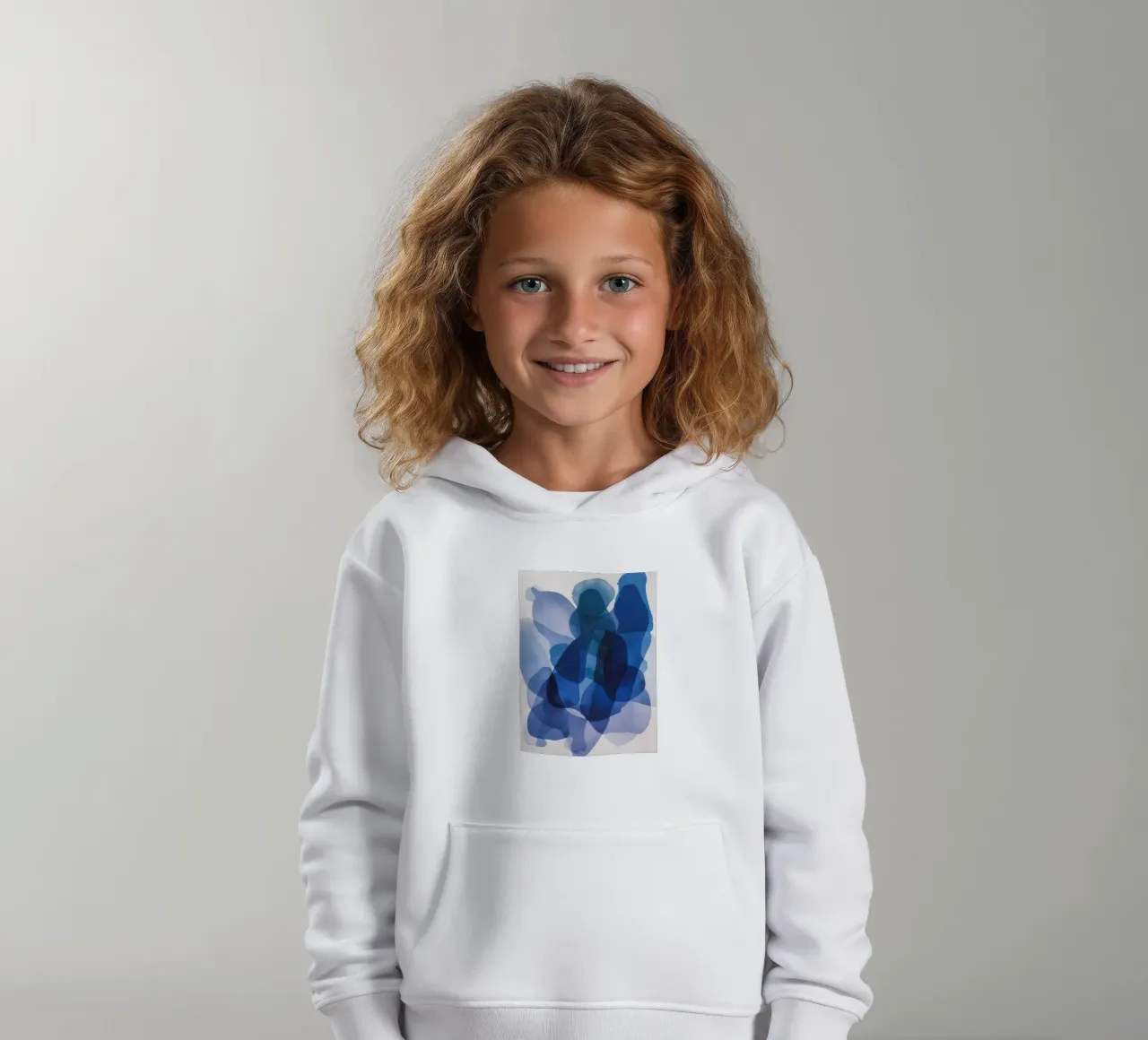 Velo indaco di profondità felpa bambino con cappuccio da Vivid Reverie