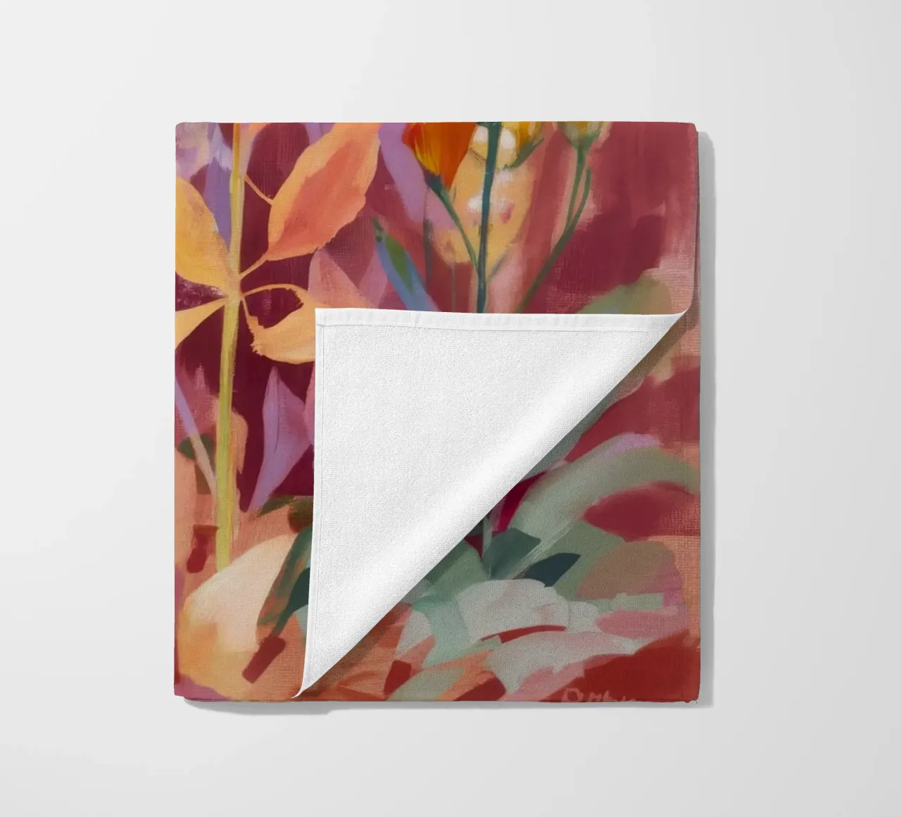 Ambra floreale Blaze telo mare da Dream Spectrum