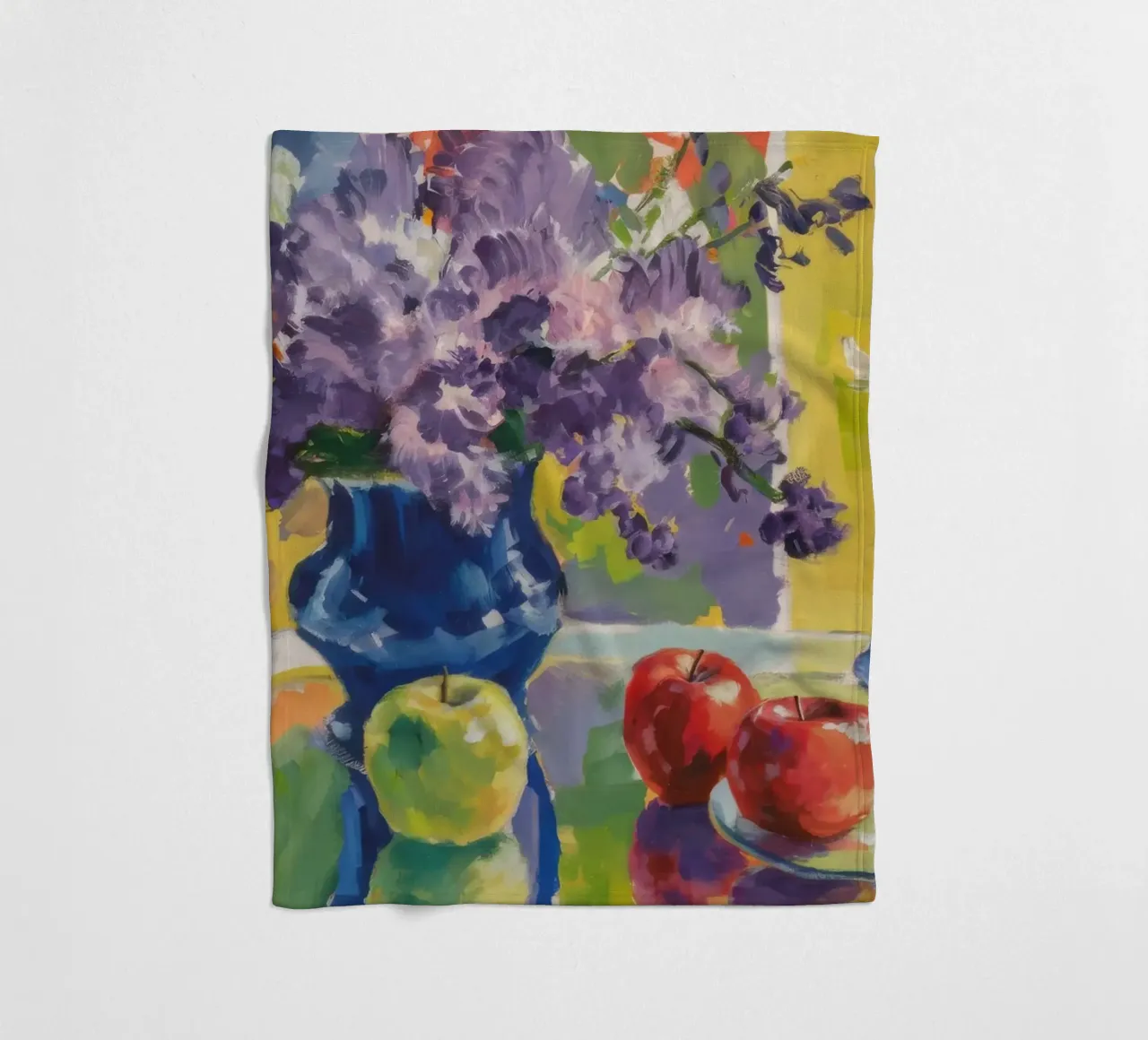 Azure Bloom Zest coperta in pile da Celestial Harmony