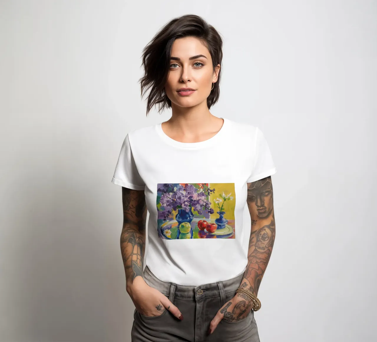 Azure Bloom Zest t-shirt da donna da Celestial Harmony