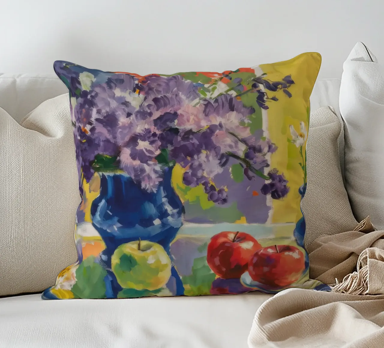 Azure Bloom Zest cuscino da Celestial Harmony