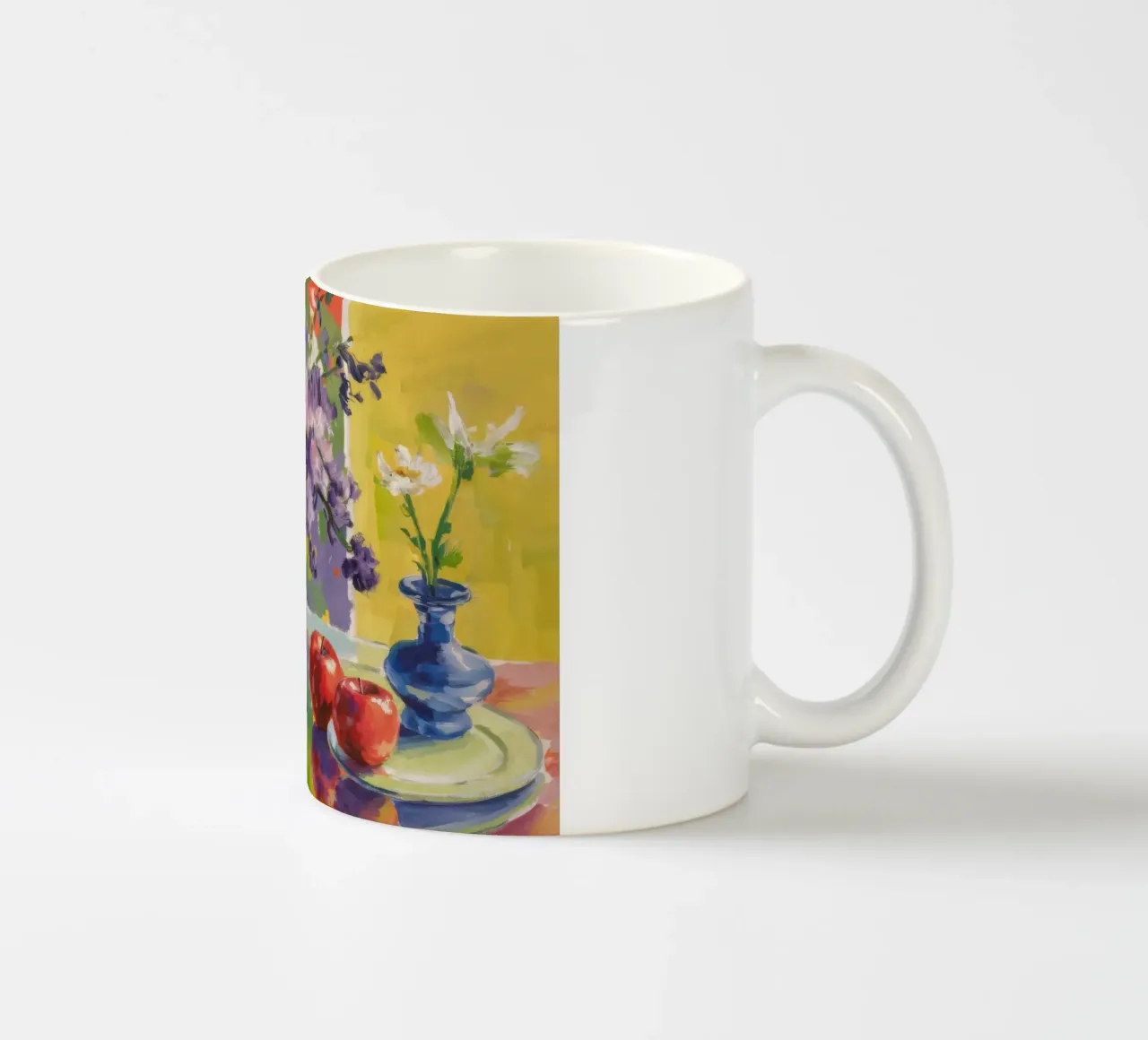 Azure Bloom Zest tazza in ceramica da Celestial Harmony