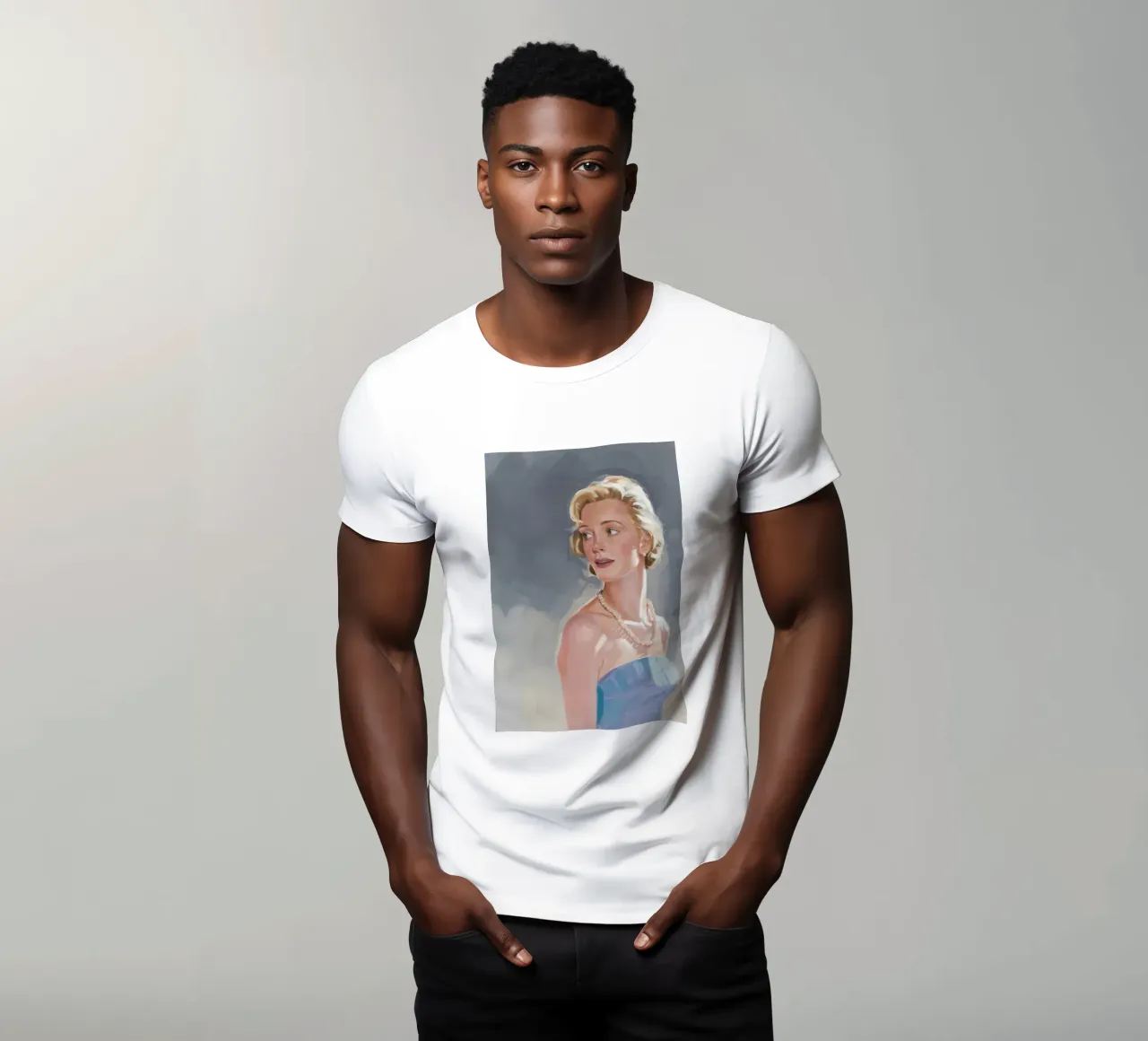 Pearl Gaze Serene t-shirt by Infinite Chroma