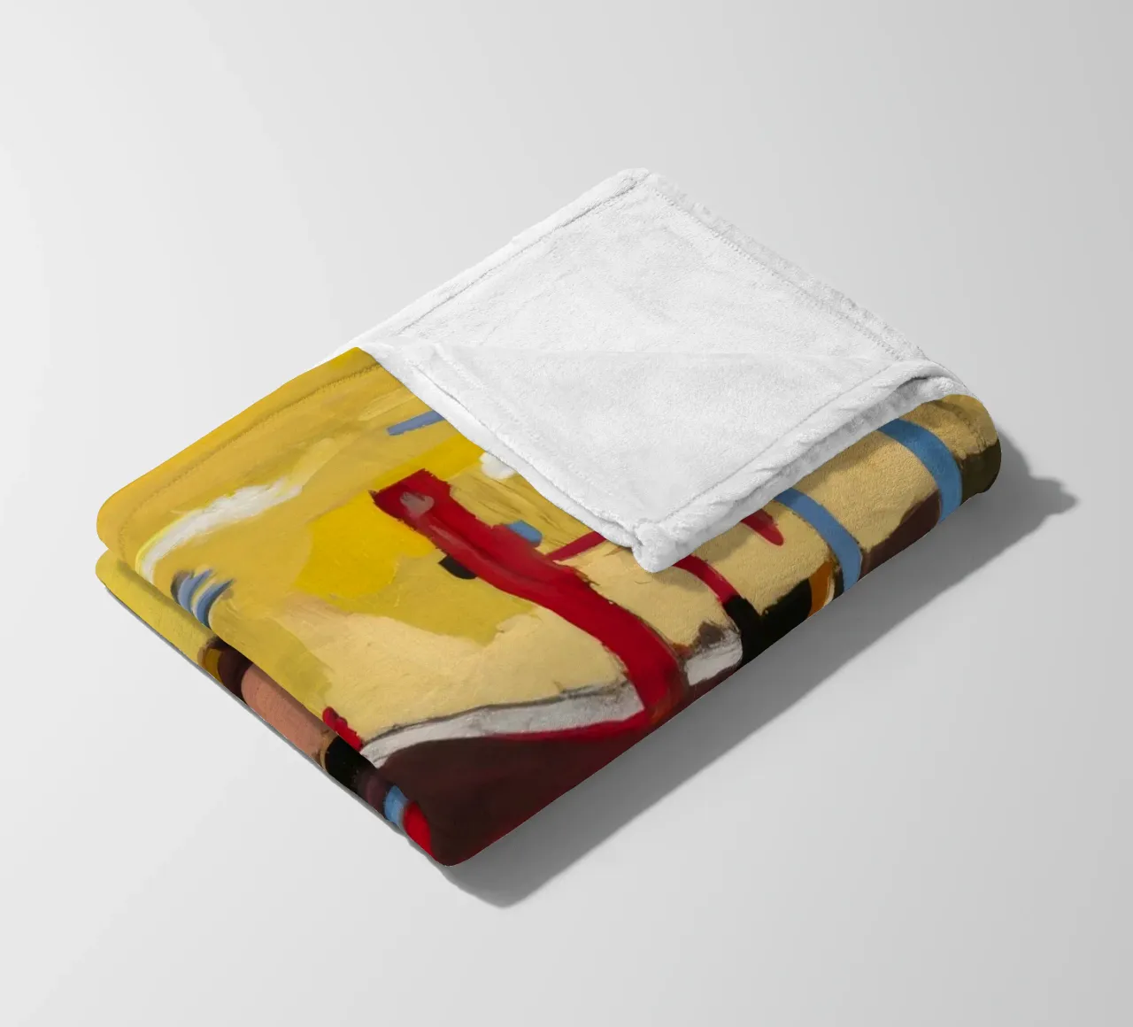 Elevated Train View Fleecedecke von Silk Palette