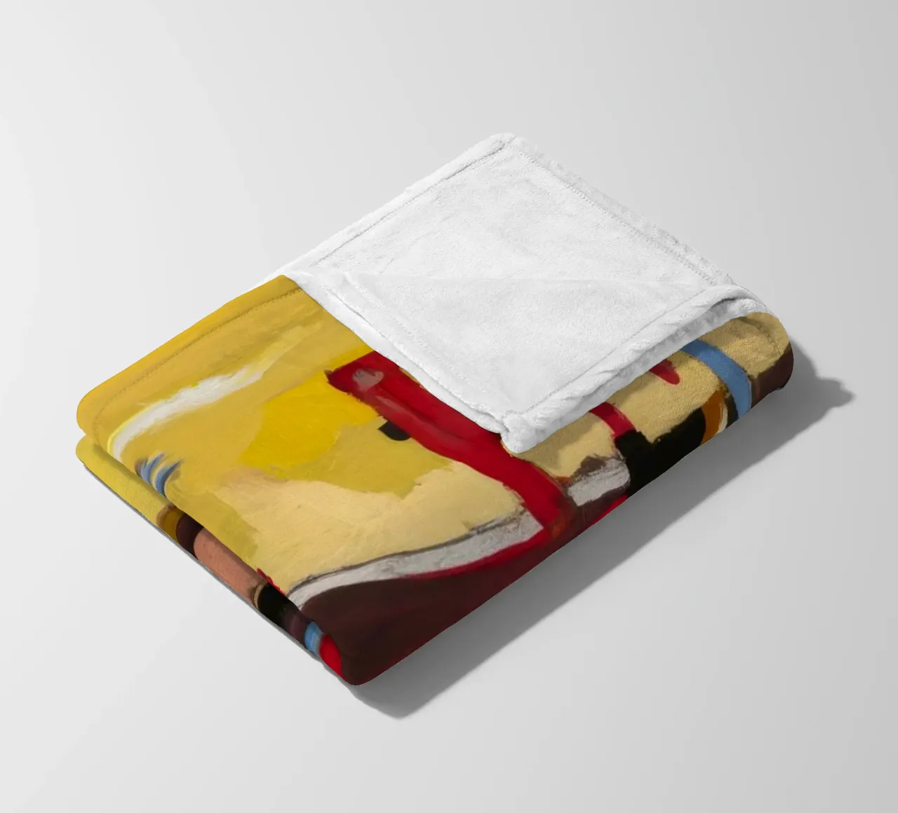 Elevated Train View Fleecedecke von Silk Palette