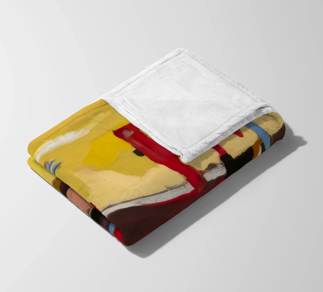 Elevated Train View Fleecedecke von Silk Palette