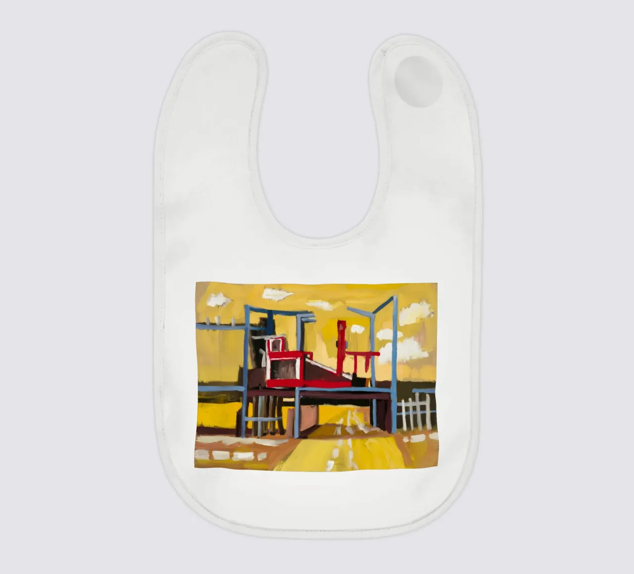 Elevated Train View bavaglino da Silk Palette