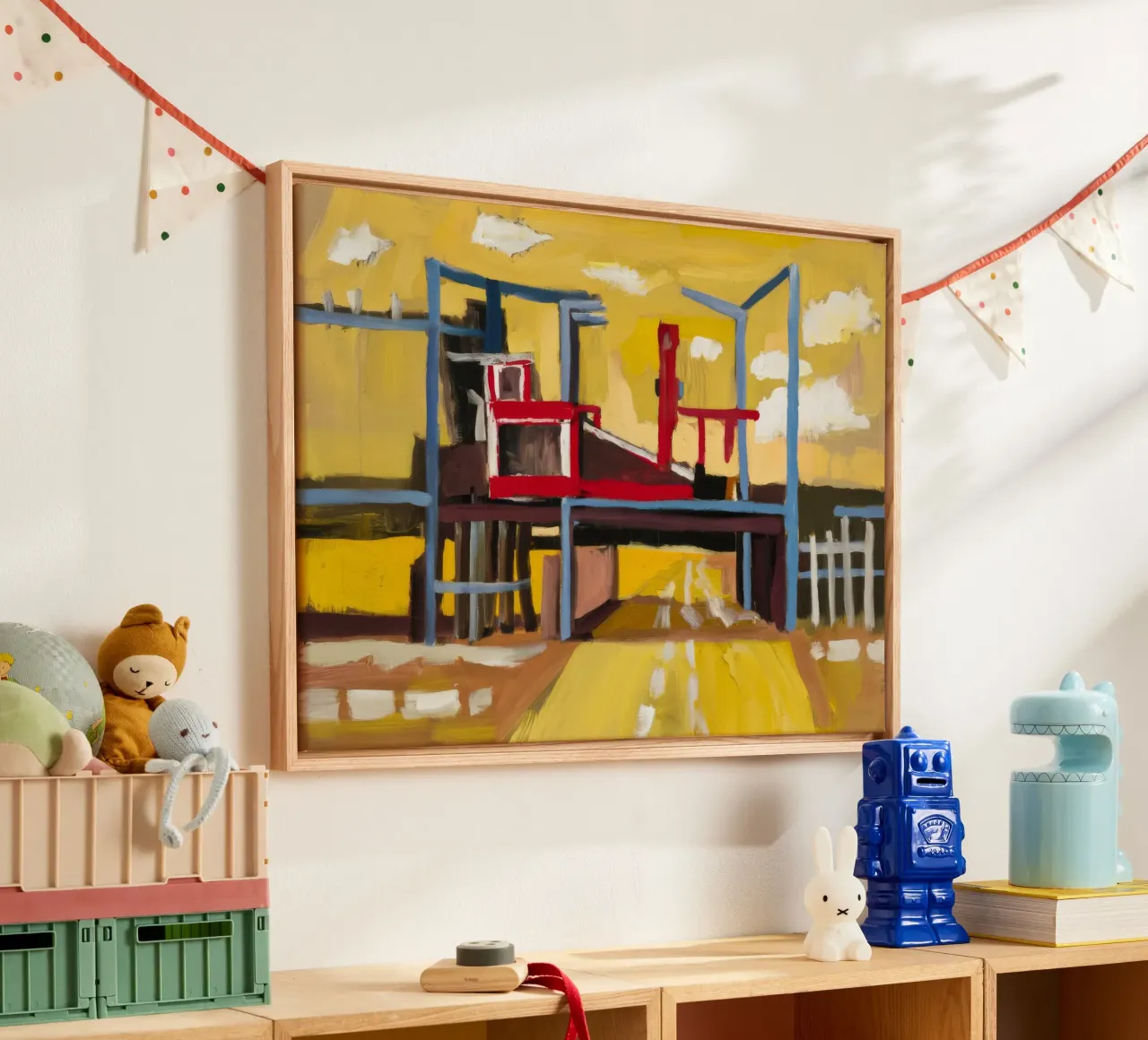 Elevated Train View tela da Silk Palette