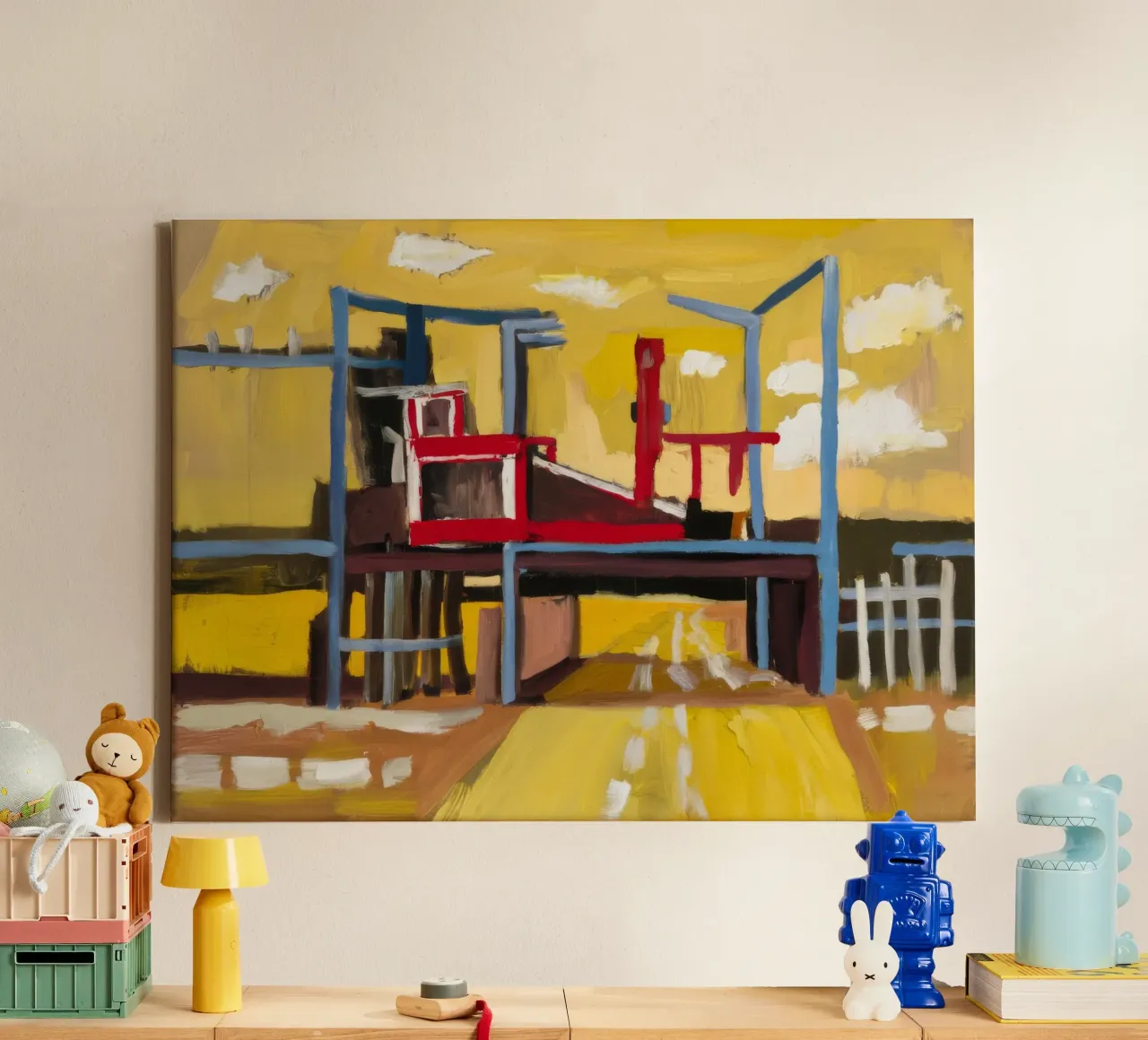 Elevated Train View tela da Silk Palette