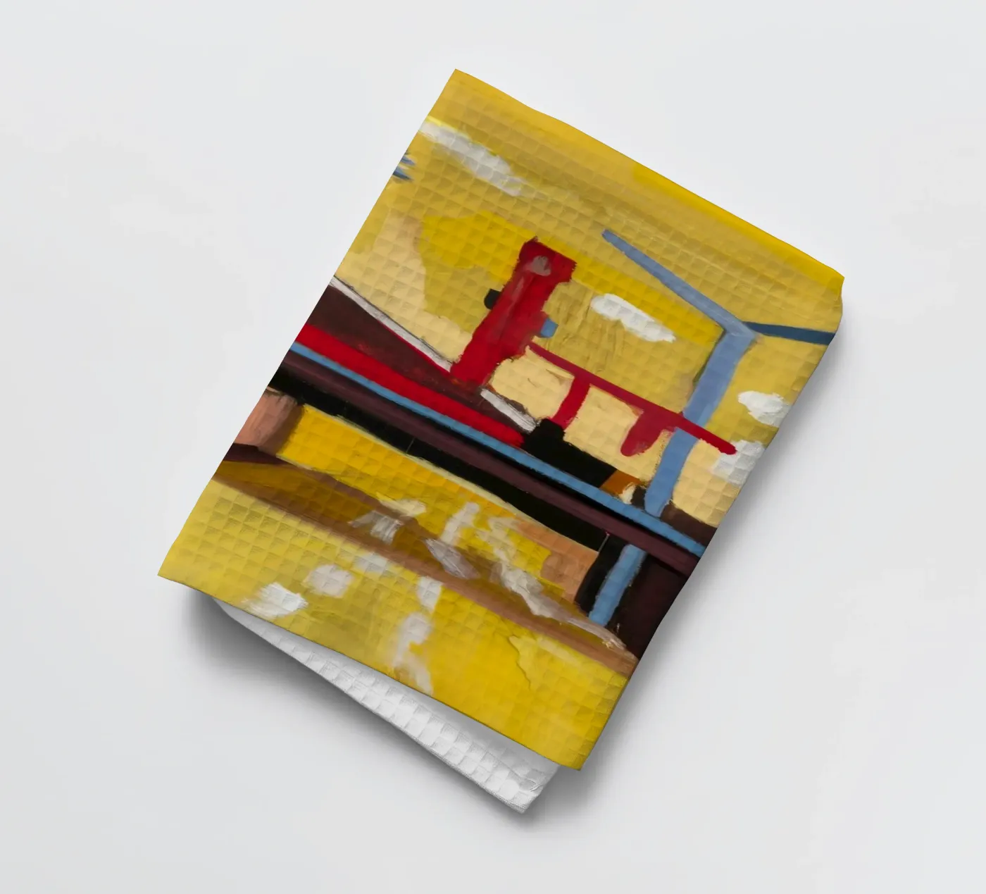 Elevated Train View torchon de Silk Palette