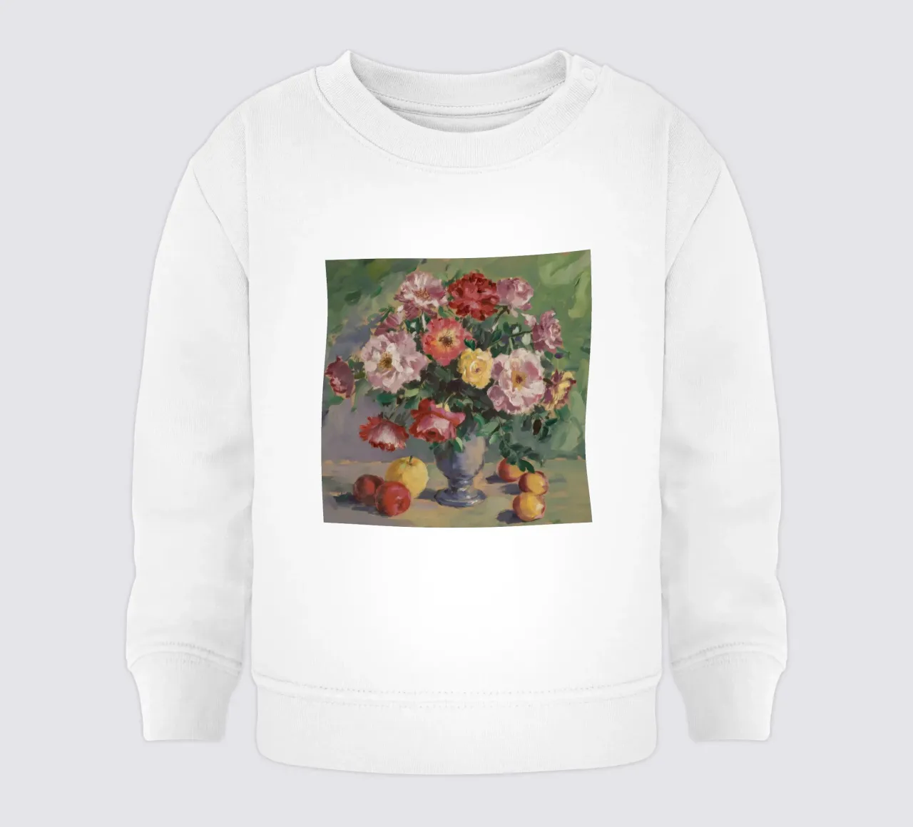 Duetto di rose e mele felpa neonato da Celestial Harmony