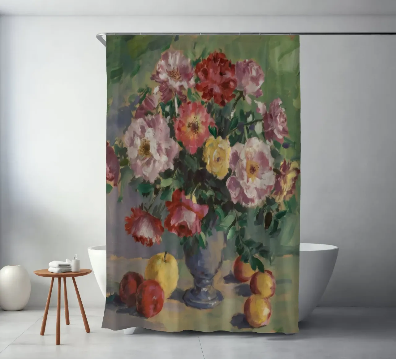 Duetto di rose e mele tenda da doccia da Celestial Harmony