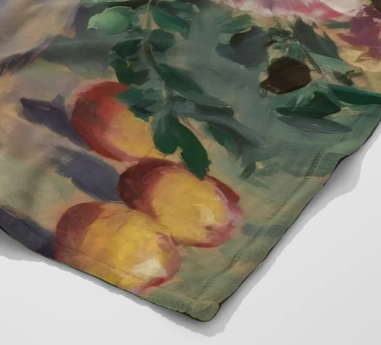 Rose Apple Duet fleece blanket by Celestial Harmony