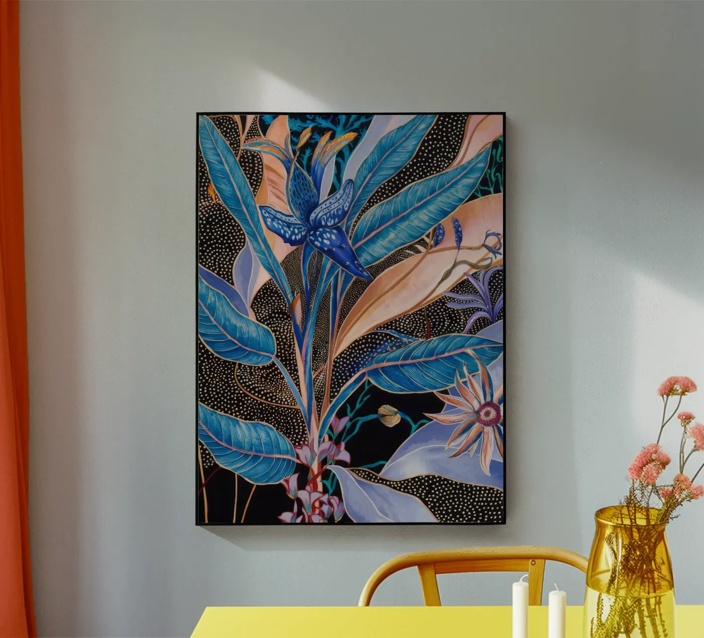 Notturno Bloom Dots plexiglass da Vivid Reverie