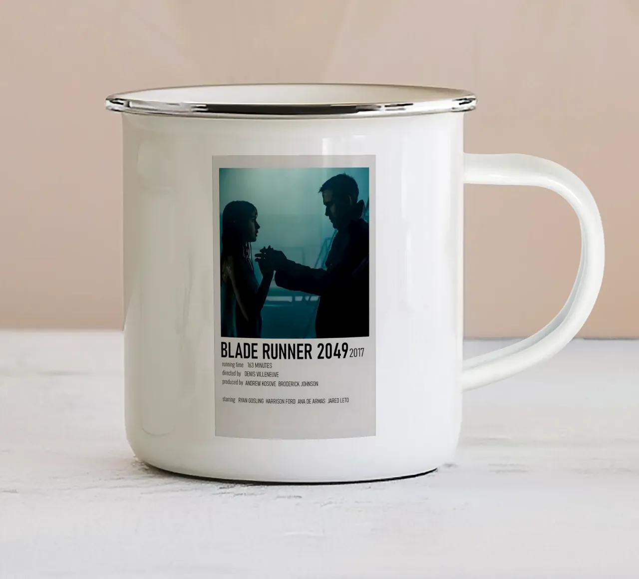 BLADE RUNNER 2049 2017 tazza in smalto da MVFminimalist
