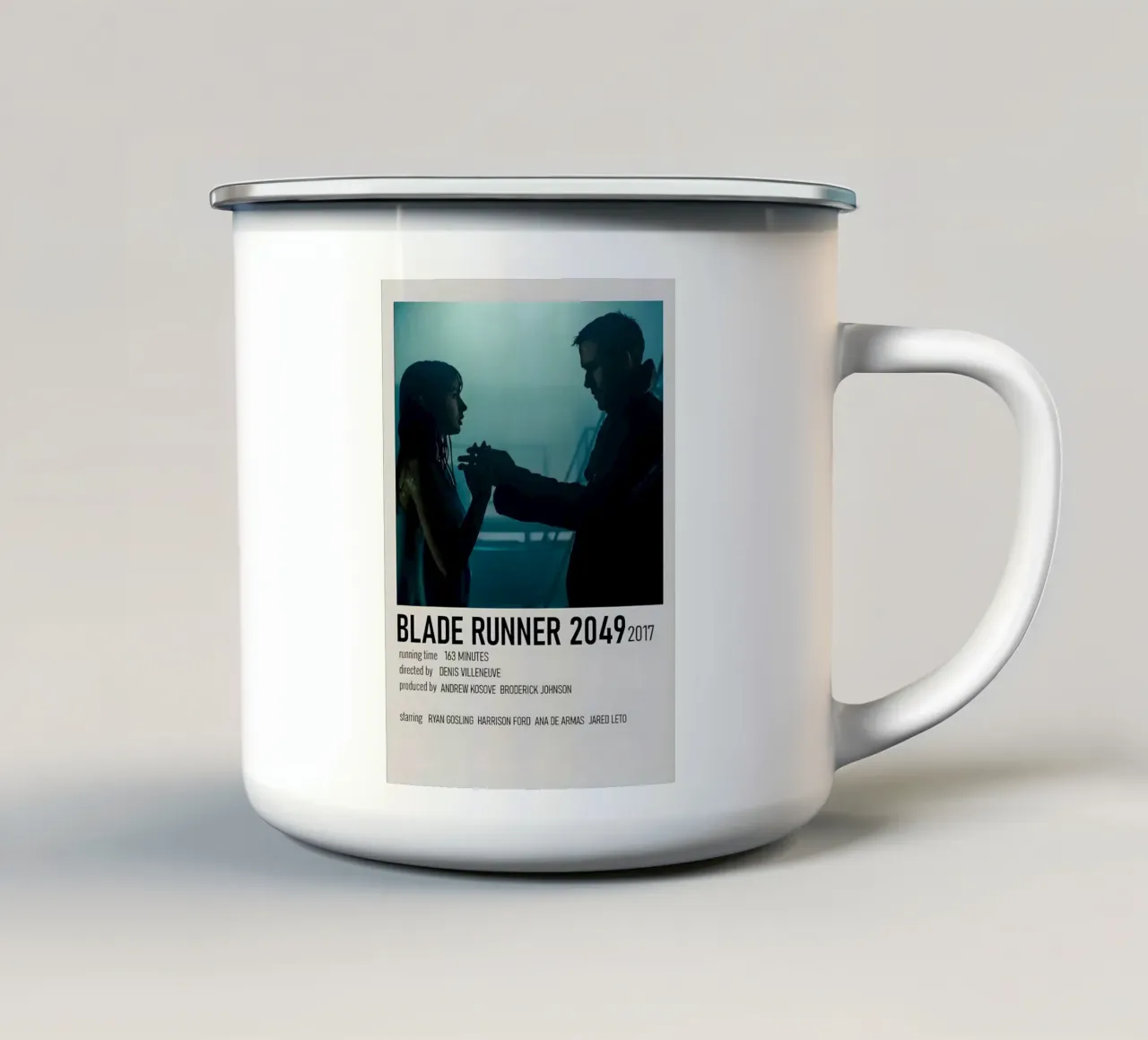 BLADE RUNNER 2049 2017 tazza in smalto da MVFminimalist