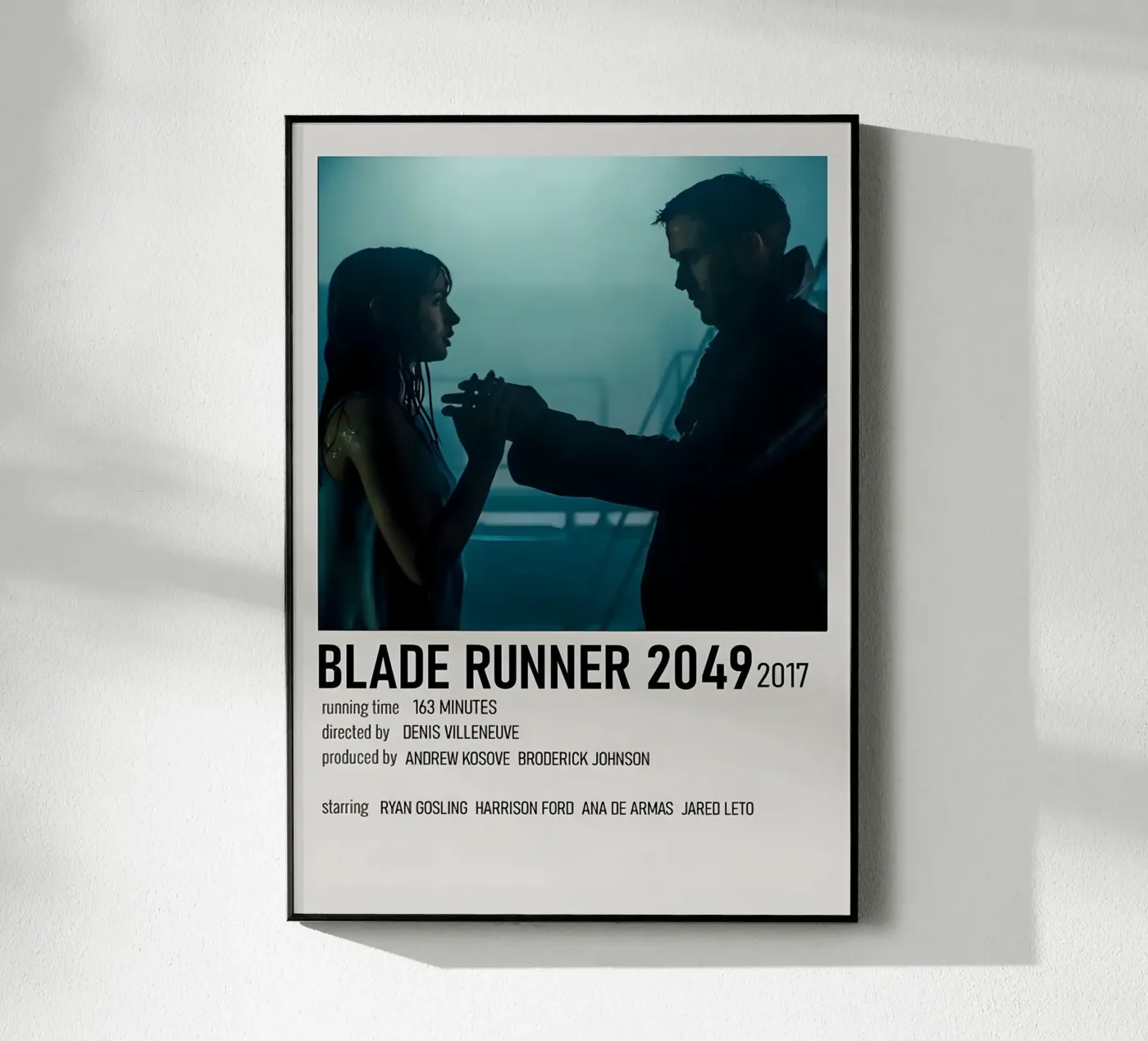 BLADE RUNNER 2049 2017 acrylic glass by MVFminimalist