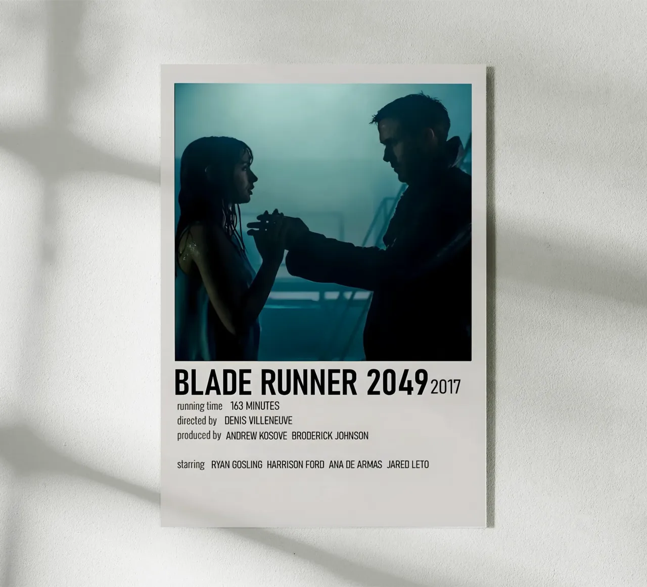 BLADE RUNNER 2049 2017 plexiglass da MVFminimalist