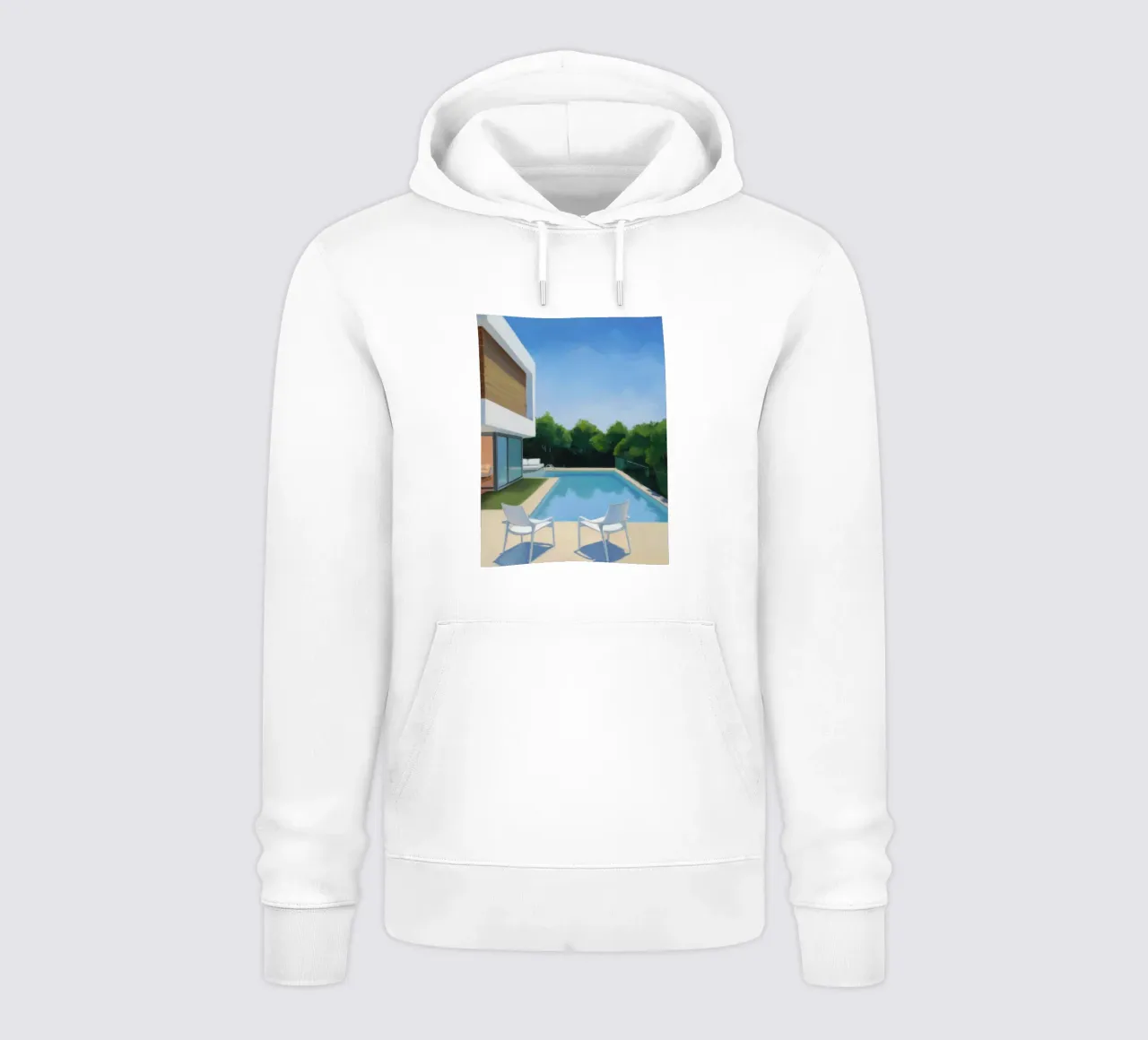 Crystal Pool Vista sudadera con capucha de Infinite Chroma