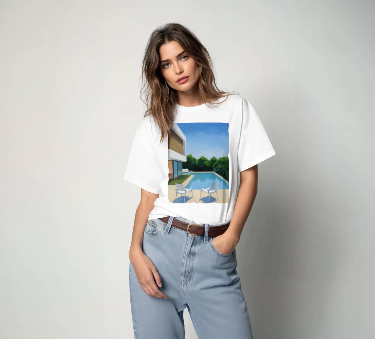Crystal Pool Vista t-shirt by Infinite Chroma