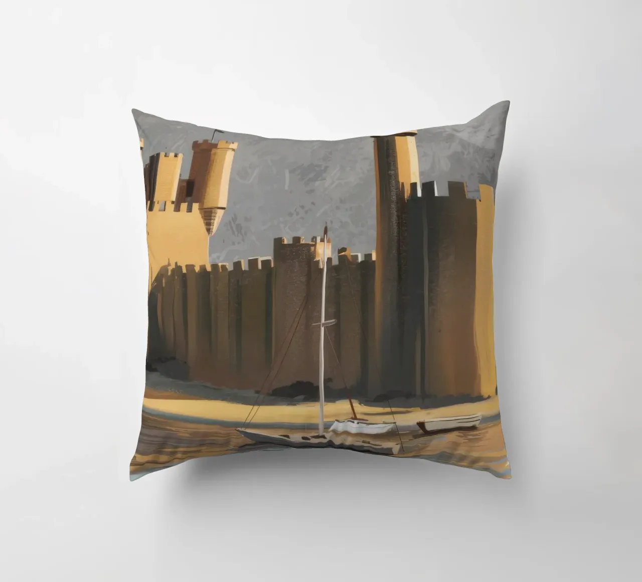 Fortezza sul mare cuscino da Silk Palette