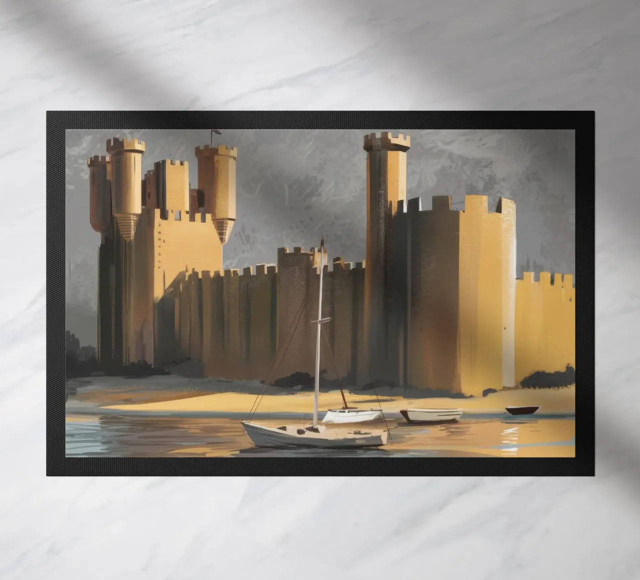 Fortezza sul mare zerbino da Silk Palette