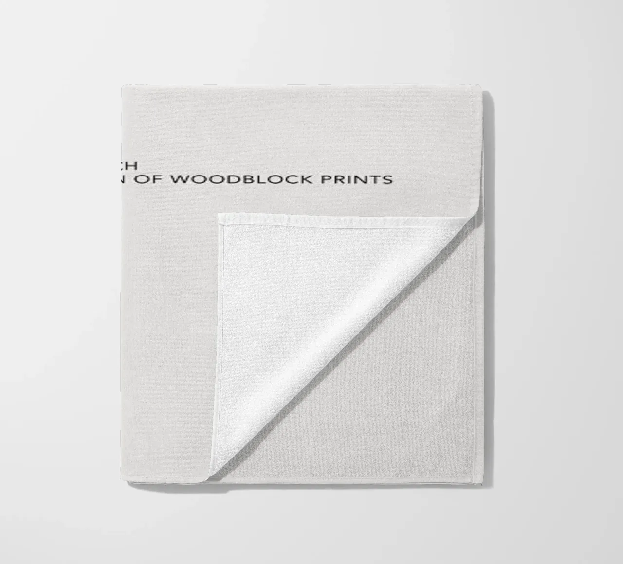 Seitei - Two Sparrows Perched on a Branch telo mare da Vintage by JUNIQE