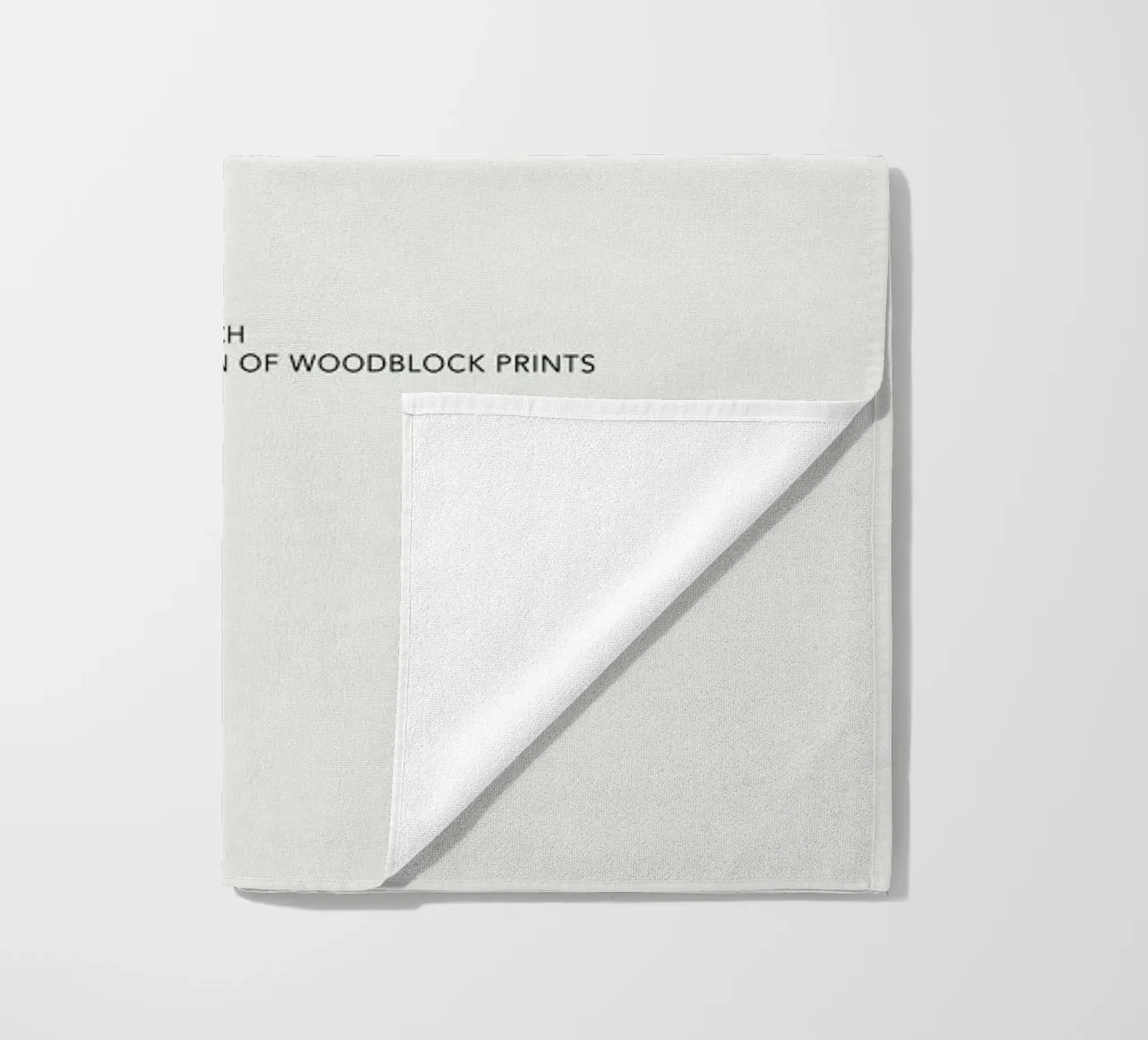 Seitei - Two Sparrows Perched on a Branch telo mare da Vintage by JUNIQE