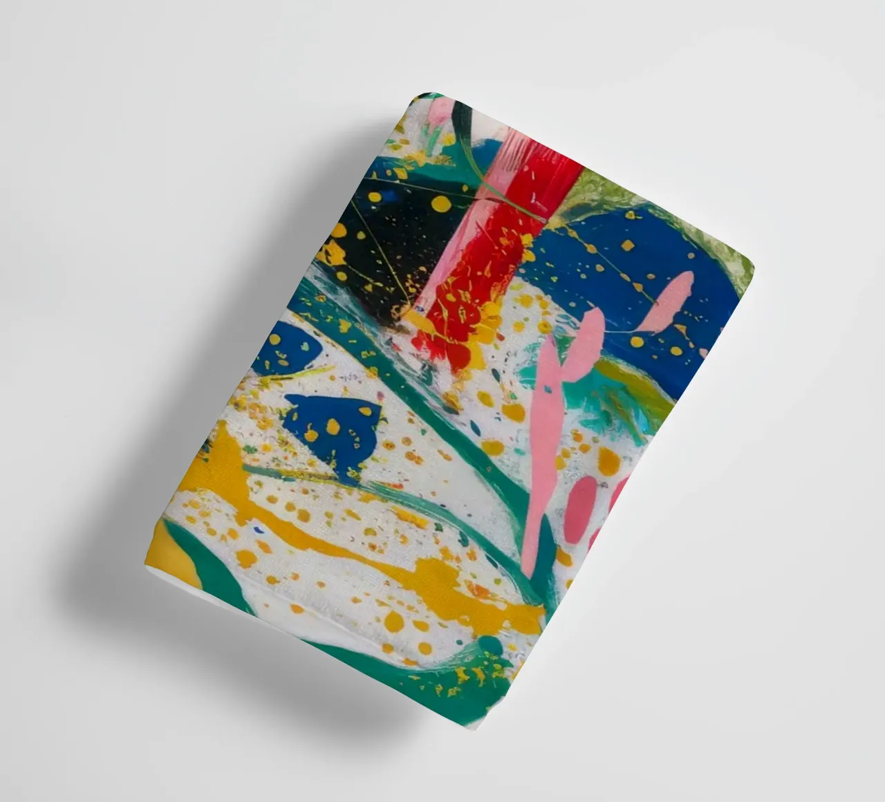 Jubilant Color Burst towel by Vivid Reverie