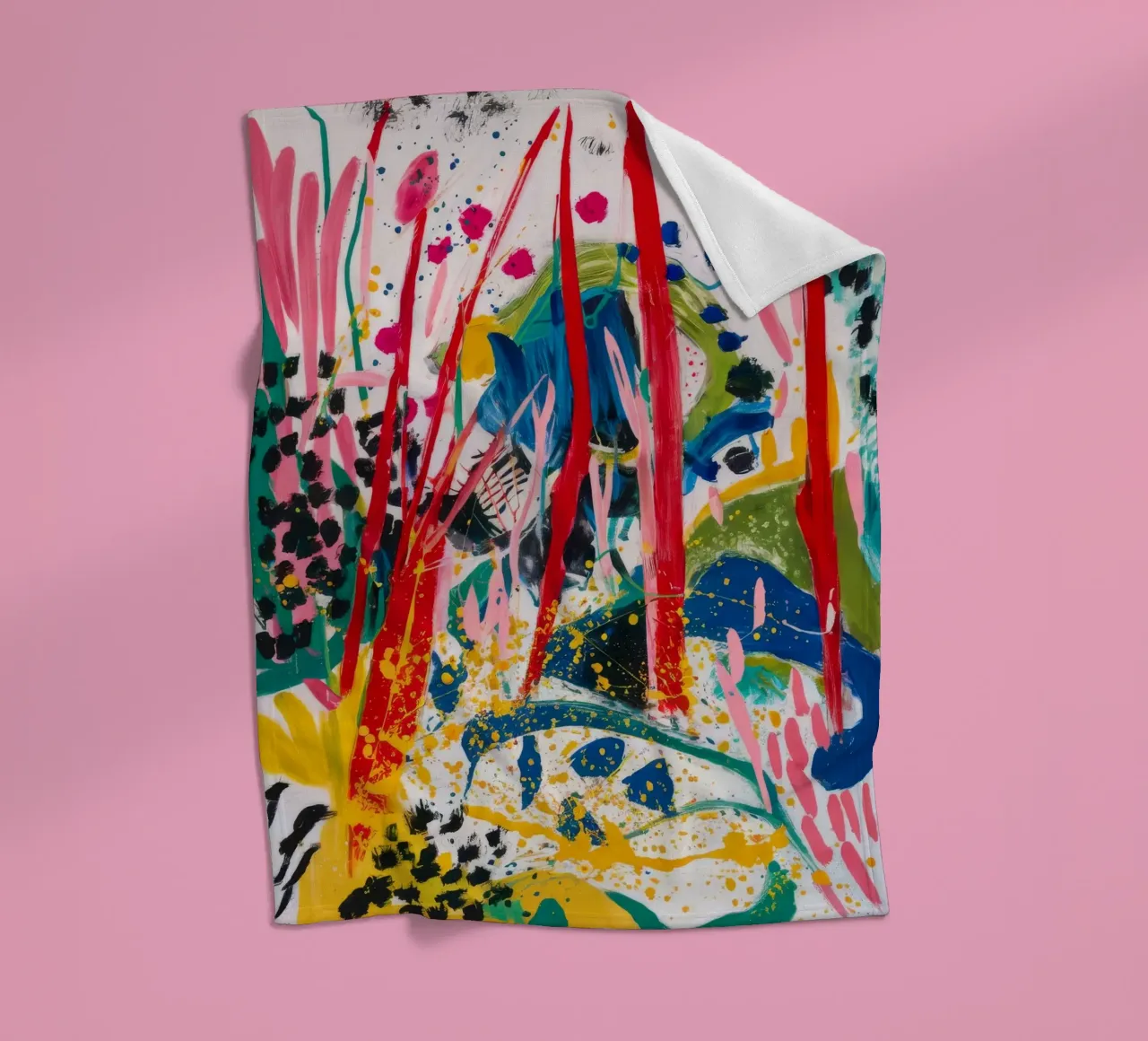 Esplosione di colori esultanti coperta in pile da Vivid Reverie
