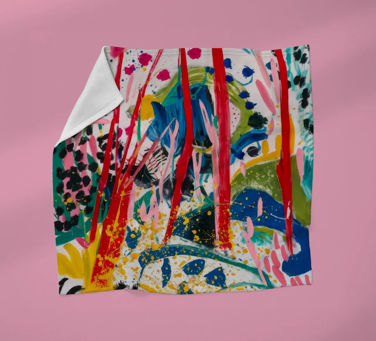 Esplosione di colori esultanti coperta in pile da Vivid Reverie