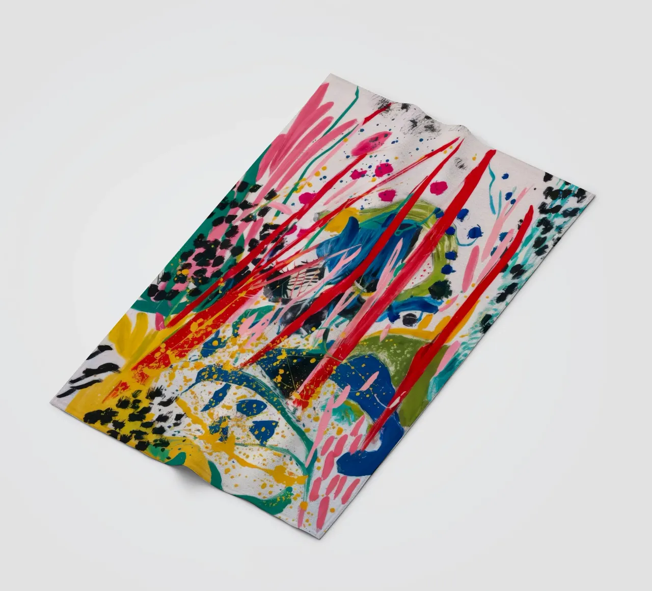 Esplosione di colori esultanti coperta in pile da Vivid Reverie