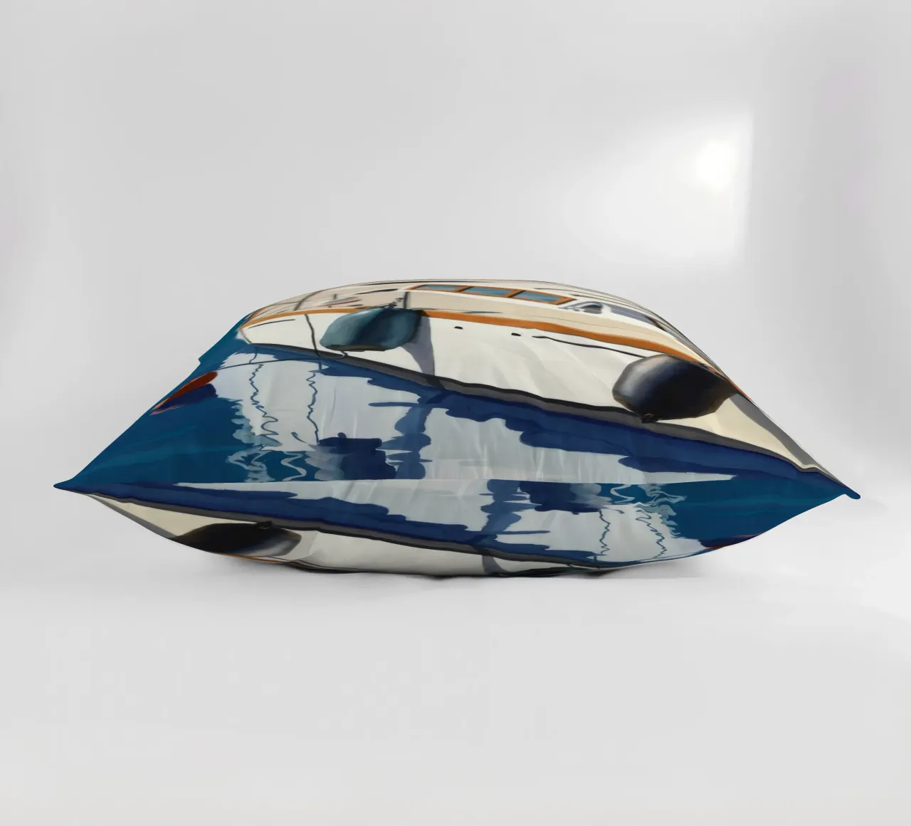 Teak marino lucido cuscino da Infinite Chroma