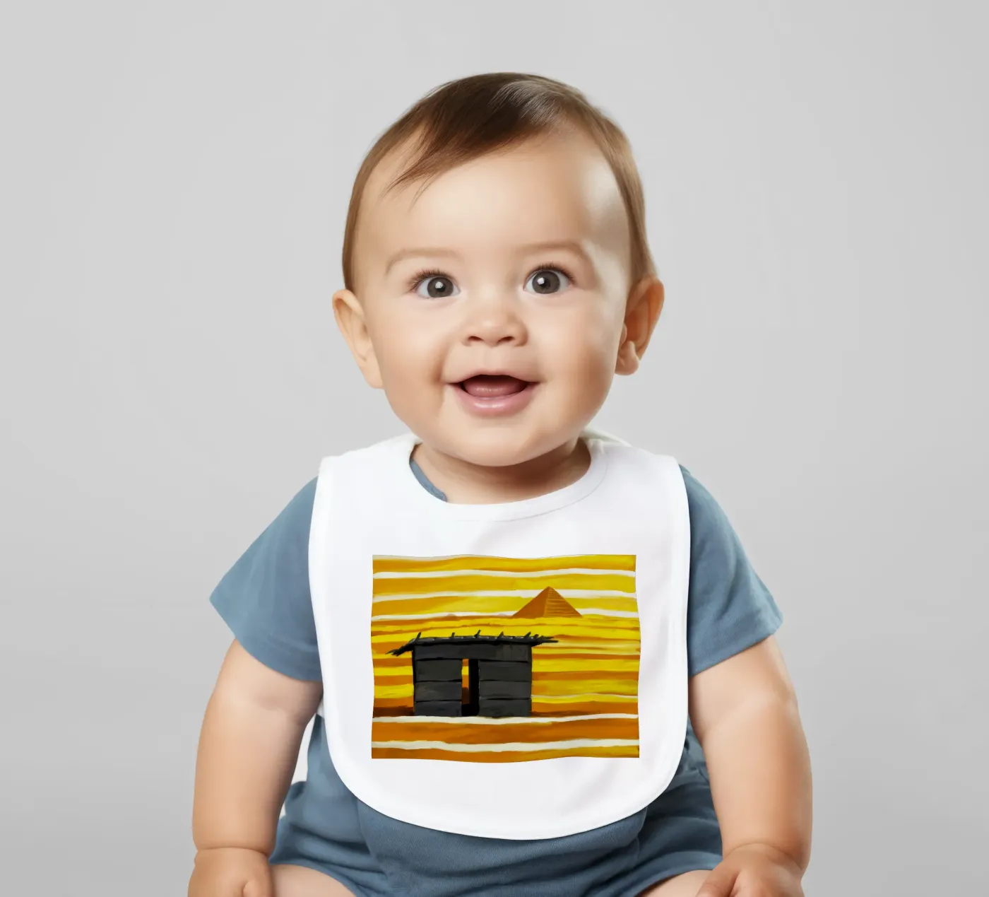 Sunlit Adobe Window bavaglino da Silk Palette