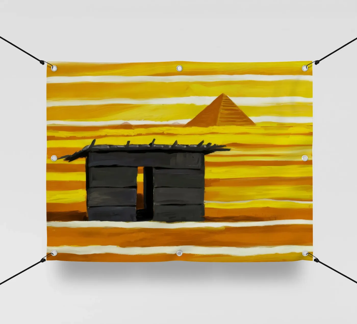 Sunlit Adobe Window PVC Plane von Silk Palette