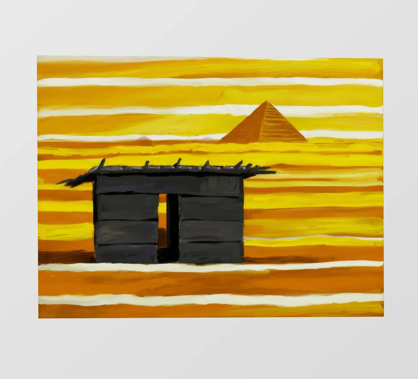Sunlit Adobe Window PVC Plane von Silk Palette