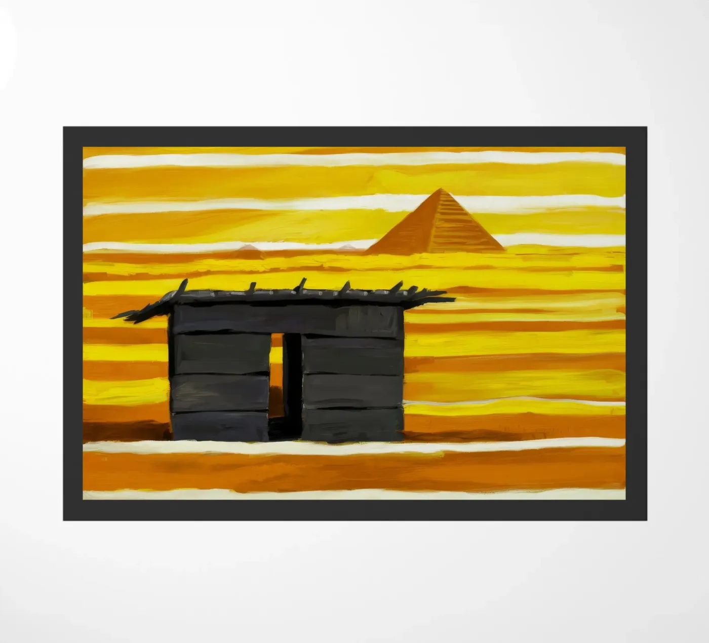 Sunlit Adobe Window doormat by Silk Palette