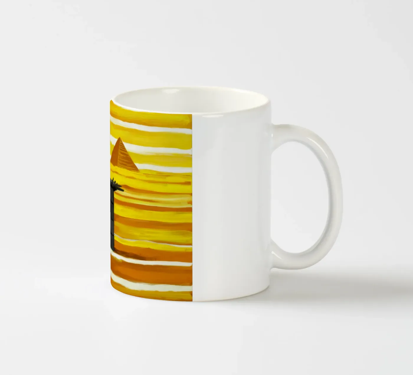 Sunlit Adobe Window ceramic mug by Silk Palette