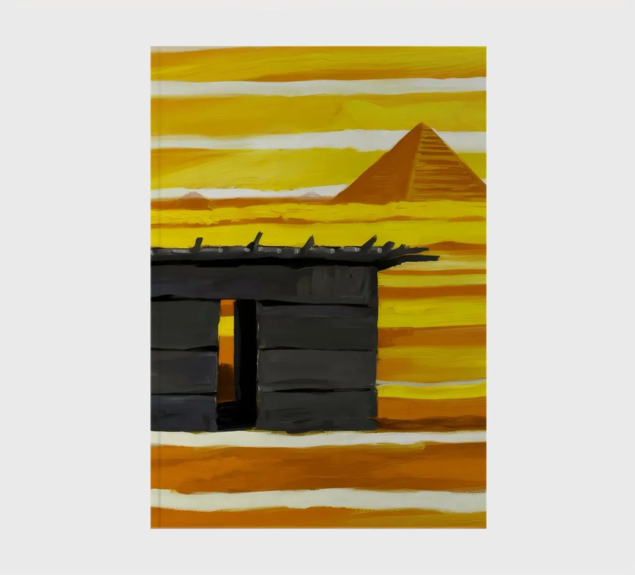 Sunlit Adobe Window notebook by Silk Palette