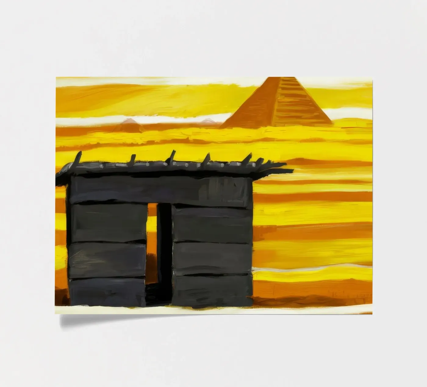 Sunlit Adobe Window sticker sheet by Silk Palette