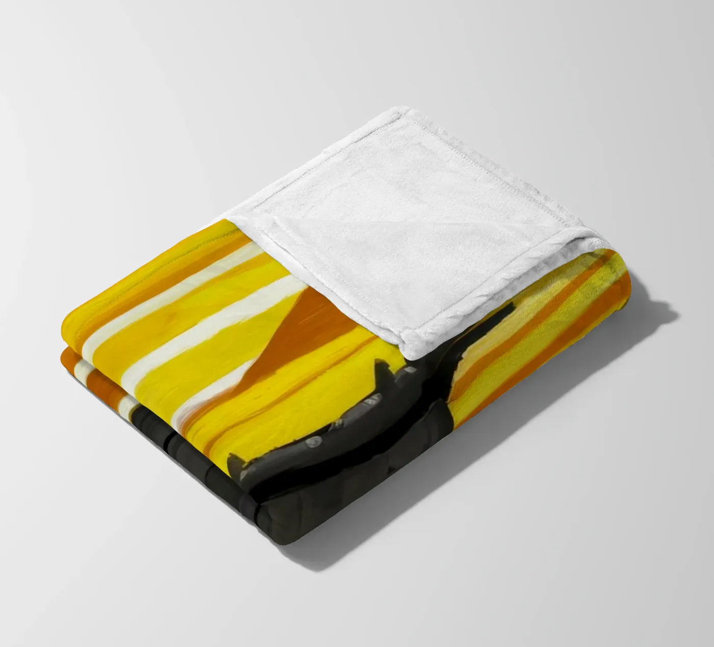 Sunlit Adobe Window fleece blanket by Silk Palette