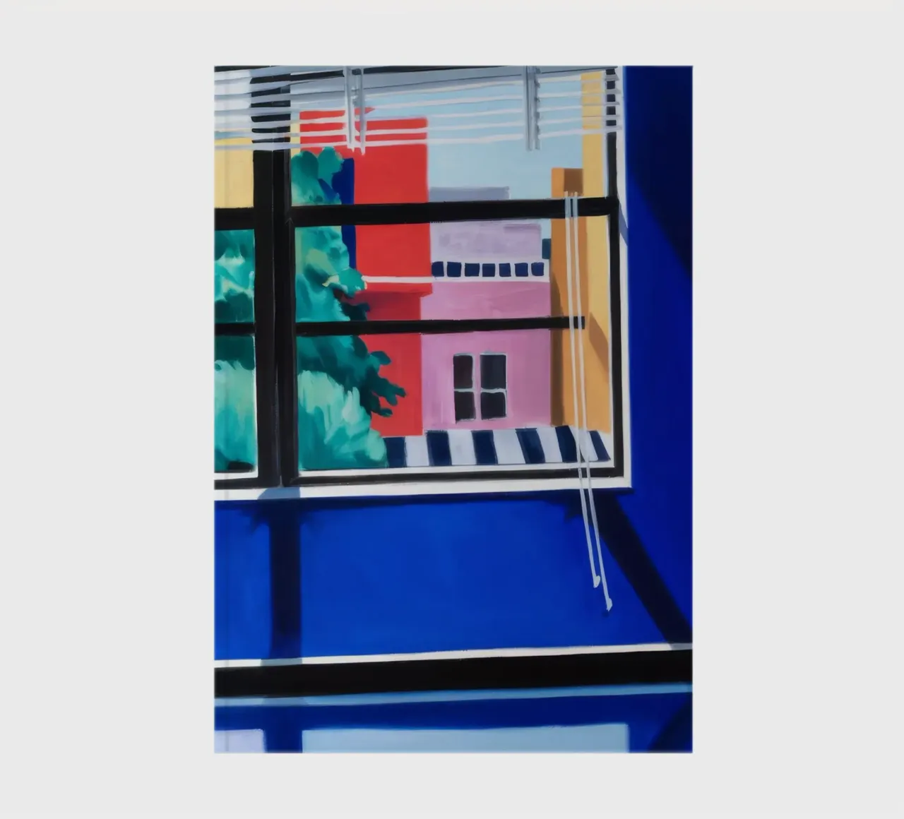 Window View Cityscape notebook by Silk Palette