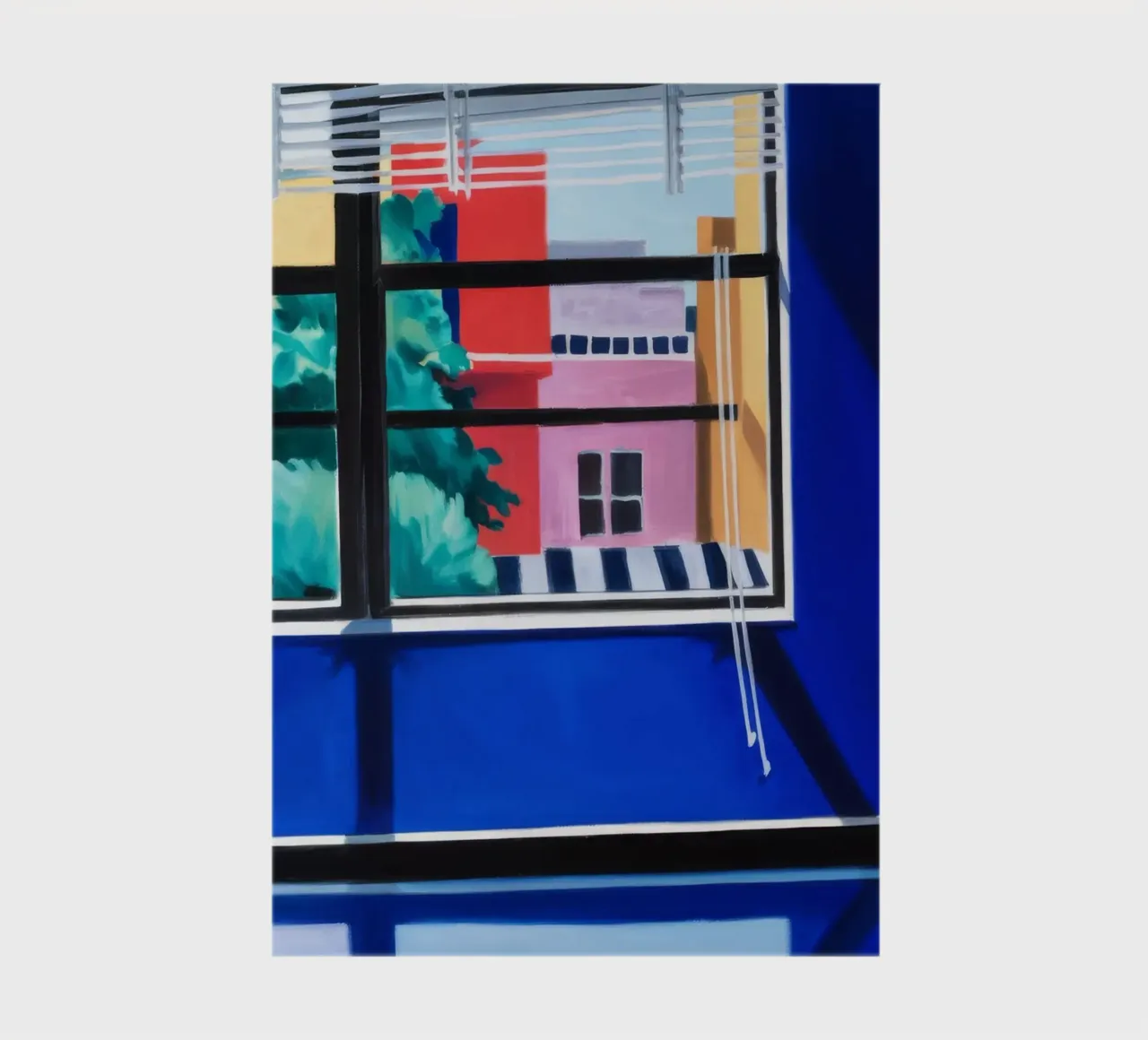 Window View Cityscape notebook by Silk Palette