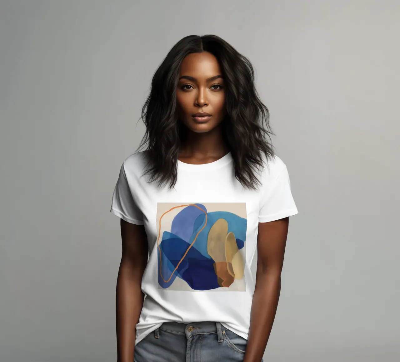 Ocra Cifra in grassetto t-shirt da donna da Vivid Reverie